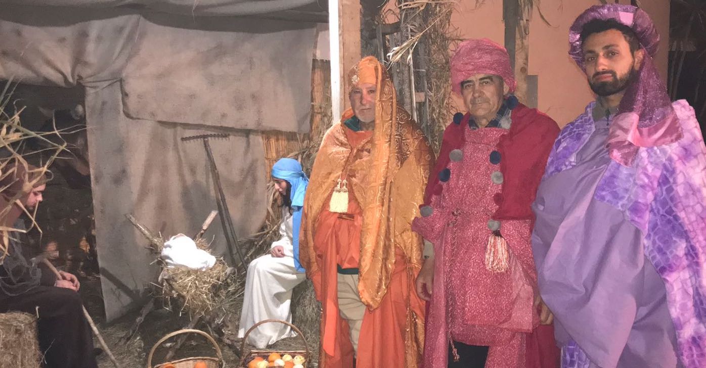 Palombara, l’incanto del presepe vivente nel borgo di Cretone. Le foto