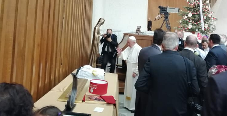 Fonte Nuova, inaugurazione della statua di Santa Lucia benedetta dal Papa. E visita guidata