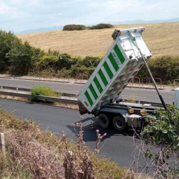 Guidonia, nuovo asfalto sulla ex 48