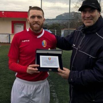 Calcio, il ritorno a Guidonia della bandiera Simone Festa