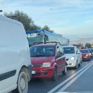 Lavori Acea bloccano Tivoli: città in tilt