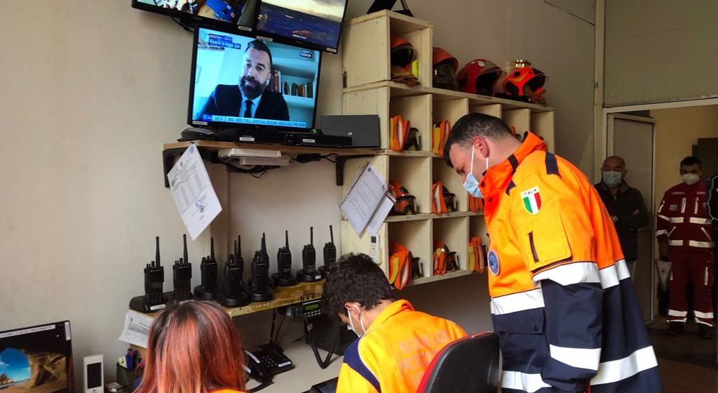 Guidonia, controlli in alta definizione: è la nuova sala hi-tech della Protezione civile Guidonia, controlli in alta definizione: è la nuova sala hi-tech della Protezione civile