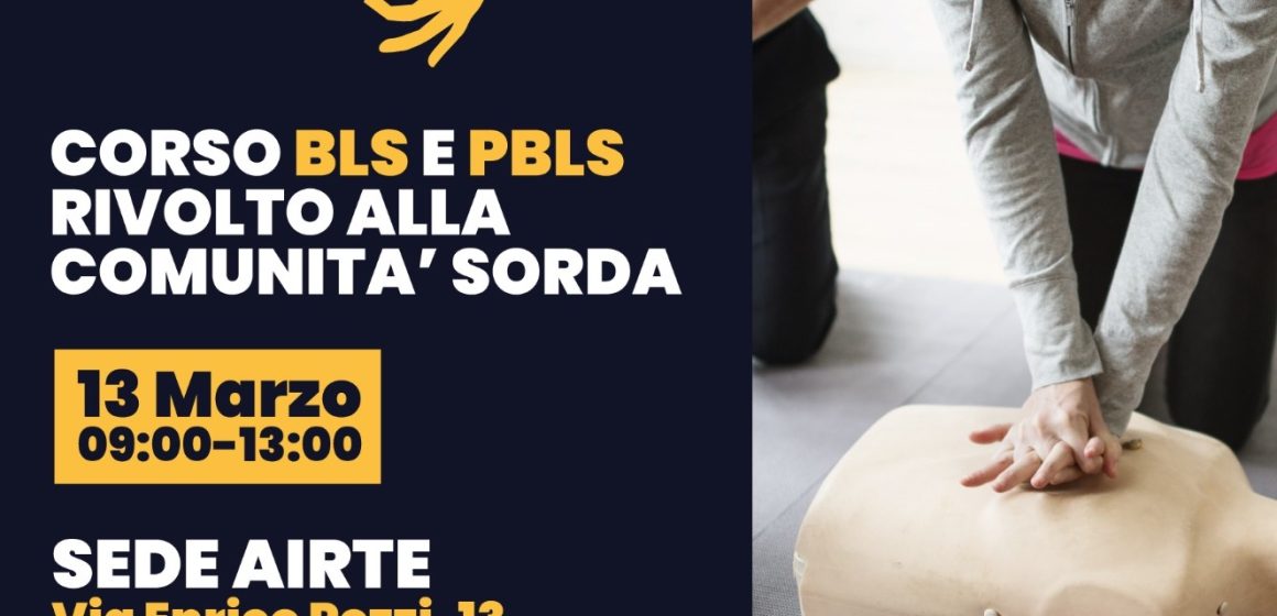 Guidonia, corso BLS e PBLS per la comunità sorda