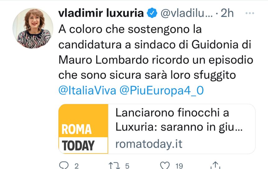 Guidonia, partito fantasma a sostegno del Polo civico: esplode il caso +Europa