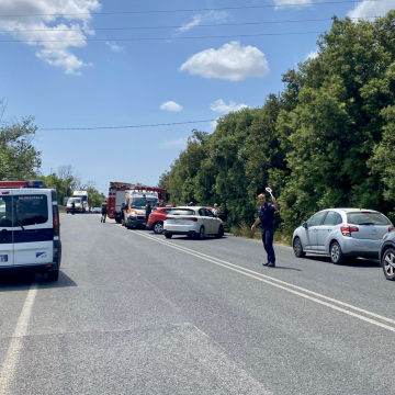 Guidonia, scontro sulla 28 bis poco dopo il casello: tre feriti