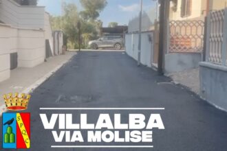 Guidonia Montecelio, via Molise in Villalba (immagine ripresa dal Comune di Guidonia Montecelio)