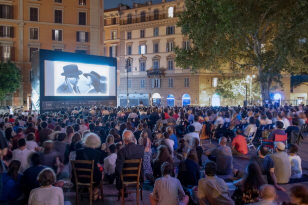 cinema in piazza