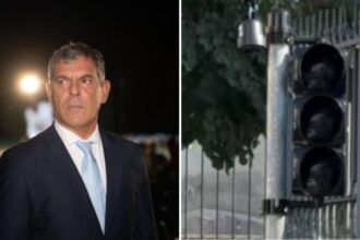 Sindaco di Tivoli Marco Innocenzi e i "semafori intelligenti"