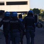 blitz di via Tallone, Tor Sapienza a Roma (foto dalla Polizia di Stato)