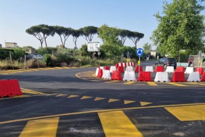 Guidonia - rotatoria via roma